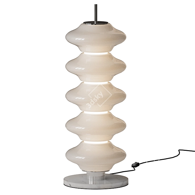 De Markt Table Lamp Auksis 3D model image 1