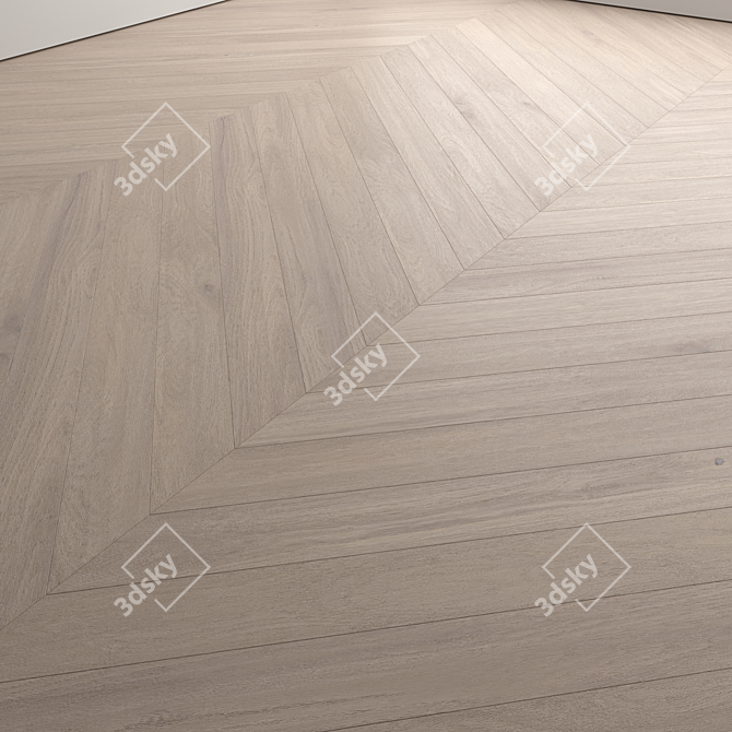 Wooden Floor 3D Model Set 3D model image 3