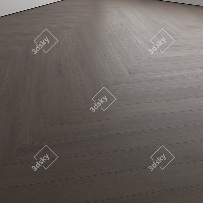 Wooden Floor 3D Model Set 3D model image 6