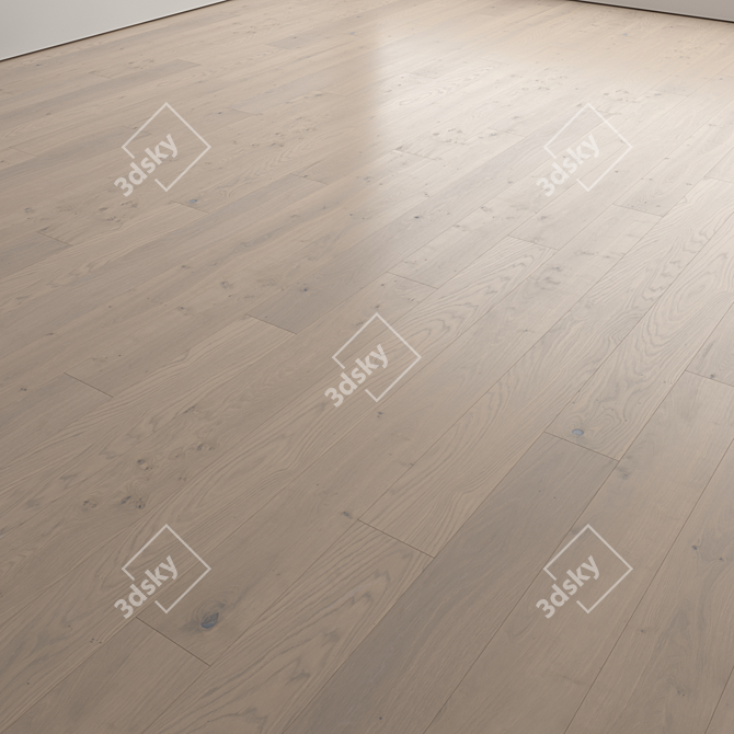 Wood Floor Set - 4 Colors 3D model image 4