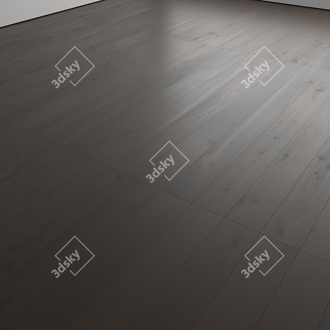 Wood Floor 3D Texture Set 3D model image 7