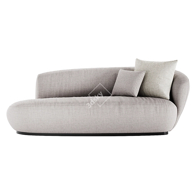 Designer Dai Sugasawa Sofa Bench 3D model image 3