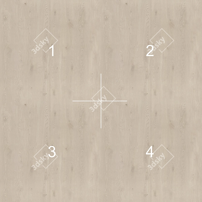 Oak Wood Material 3D Models 3D model image 7