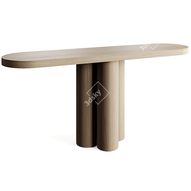 Contemporary AGRA Console Furniture 3D model image 1