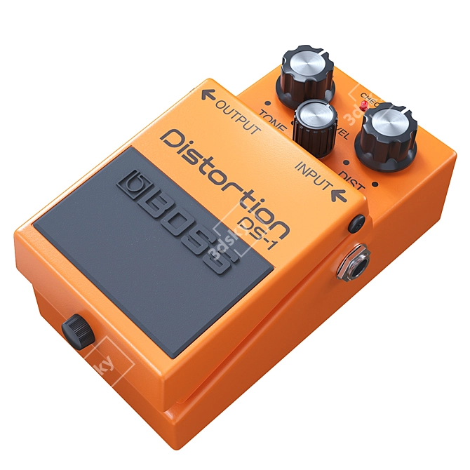 Boss DS-1 Distortion Pedal 3D model image 1