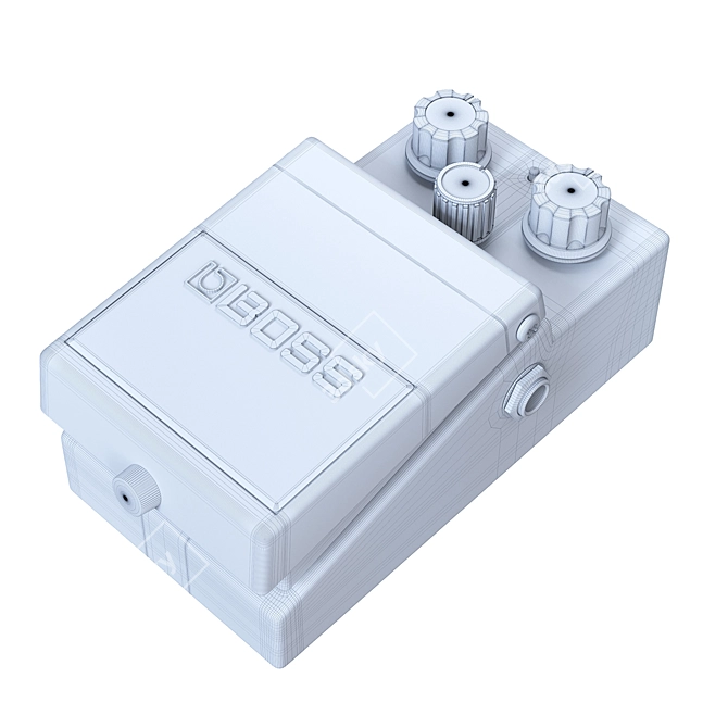 Boss DS-1 Distortion Pedal 3D model image 5