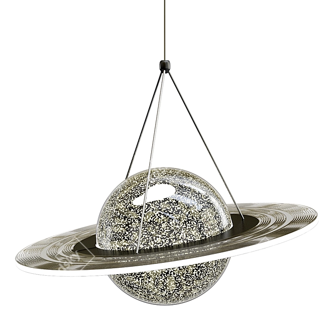 Cosmic B Coffee Metal Acrylic 3D model image 1