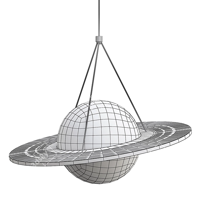 Cosmic B Coffee Metal Acrylic 3D model image 2