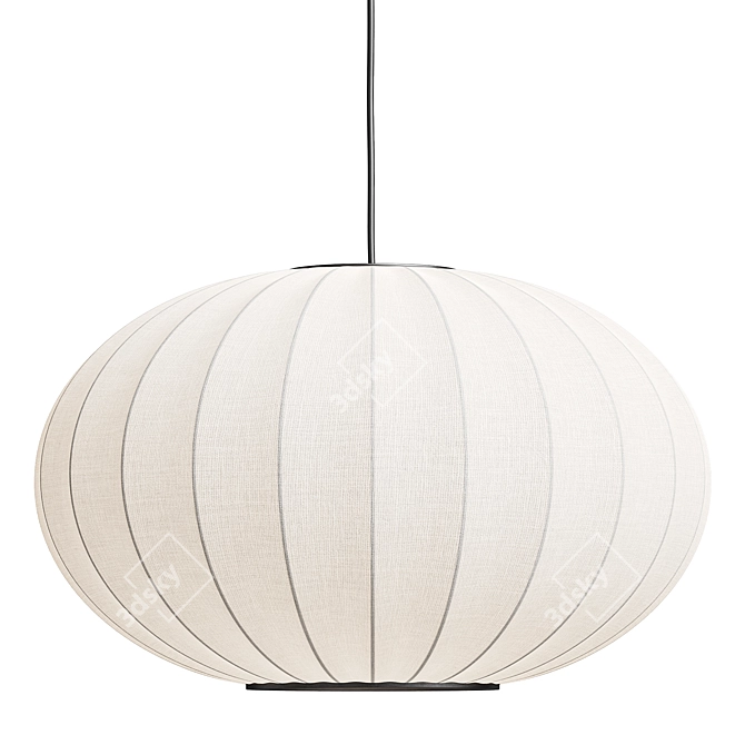  Handcrafted Knit Wit Pendant Lamp 3D model image 3