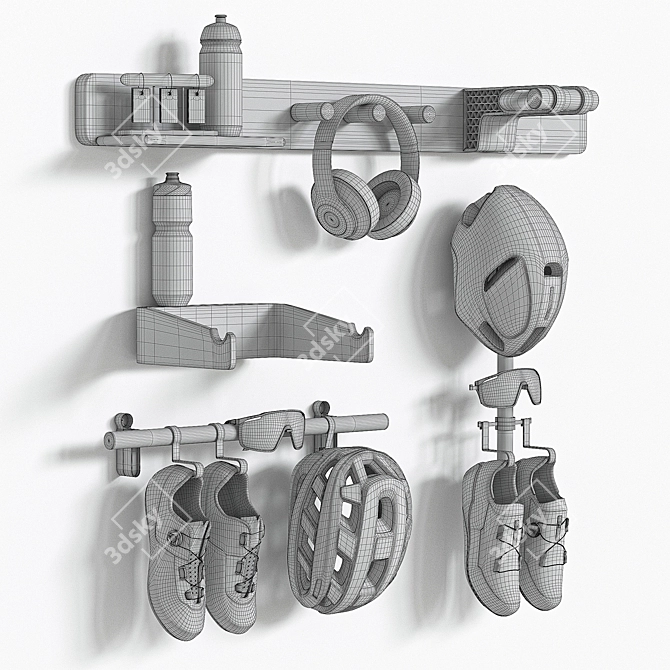 Enhanced Bike Equipment T7 3D model image 2