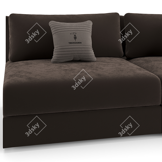 Luxury Trussardi Maryl Sofa 3D model image 10