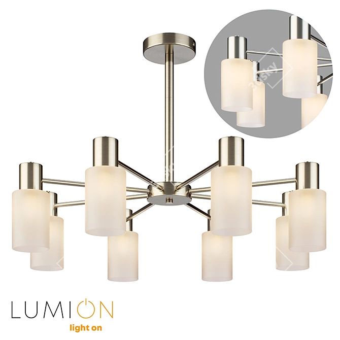 Modern Ceiling Light Bundle Lumion 3D model image 1