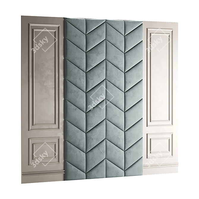 Lika Soft Wall Panel Set 3D model image 2