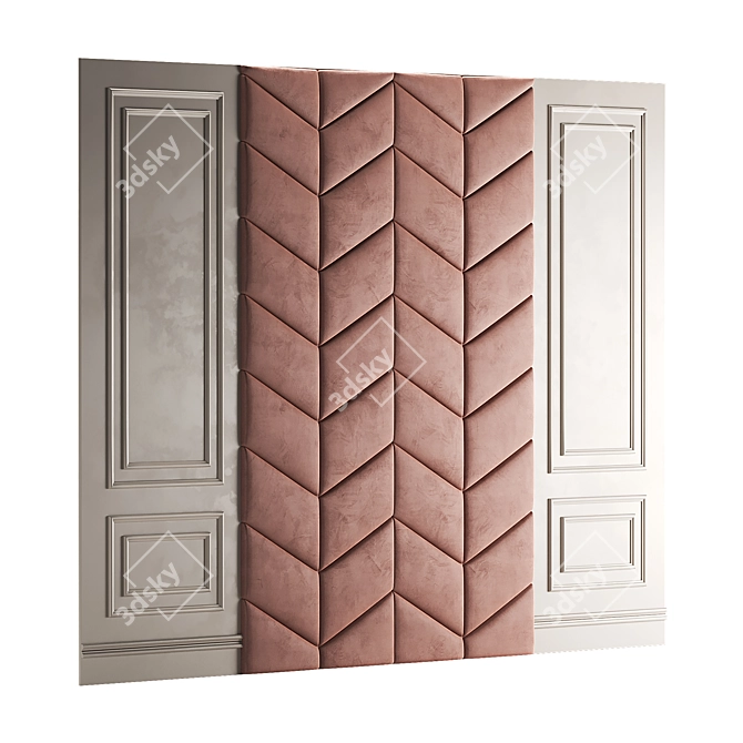 Lika Soft Wall Panel Set 3D model image 3