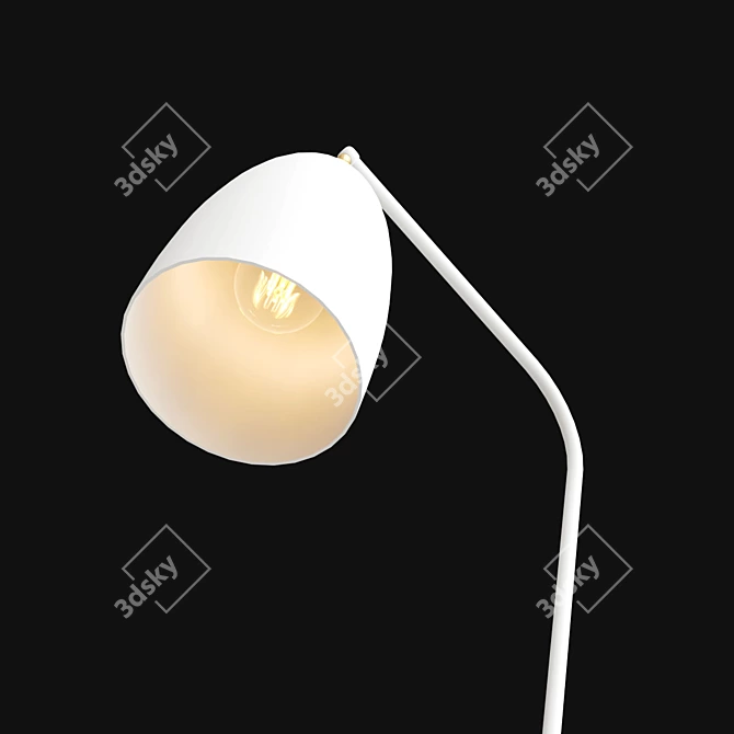 Colorful Contemporary Standing LED Lamp 3D model image 5