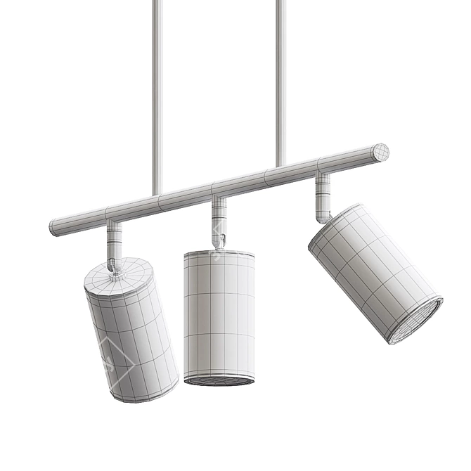 Imperium Loft Pendant Light "Long John 3D model image 6