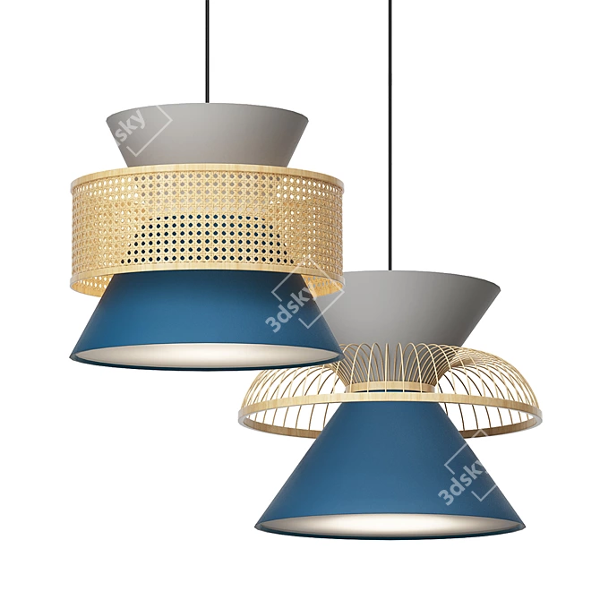 Pella A Hanging Pendant Light 3D model image 1
