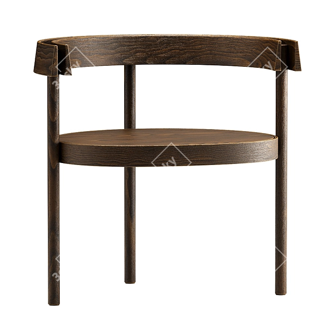  MANIERA LARGA II CORONA CHAIR 3D model image 5