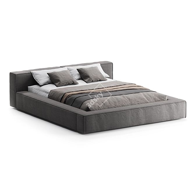 Luxury Sensation Bed Model 3D model image 3