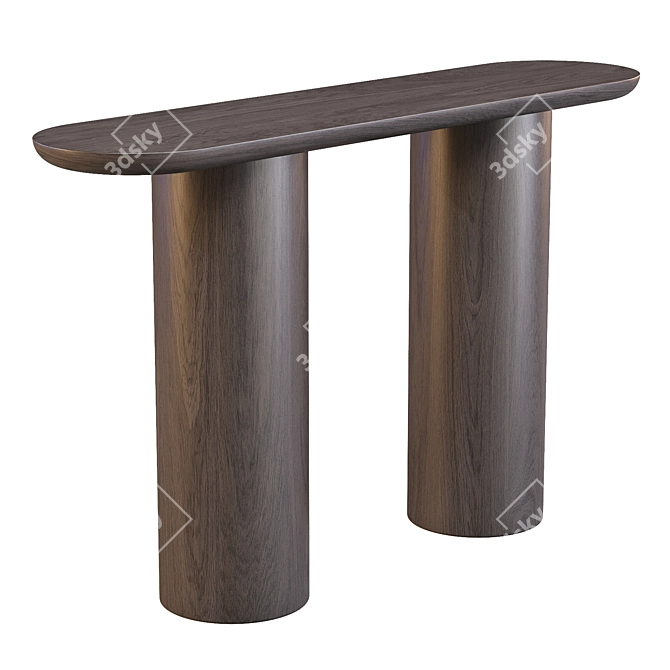 Porto Anchor-inspired Console Table 3D model image 3