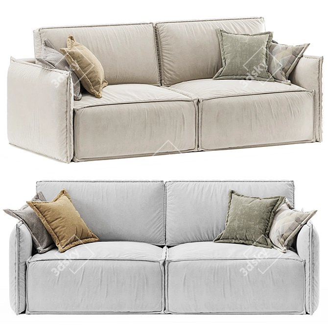 Olen Sofa - 225x125x88 cm 3D model image 2