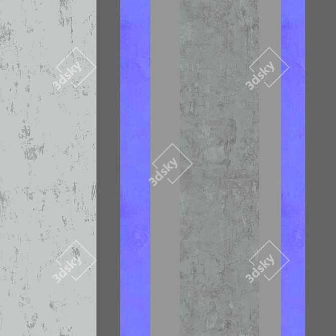  Metal Seamless Textures Pack 3D model image 2