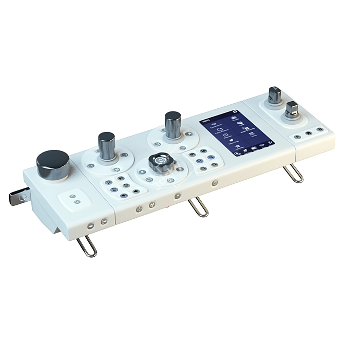 Remote Panel Height-Adjustable Operation Table 3D model image 2