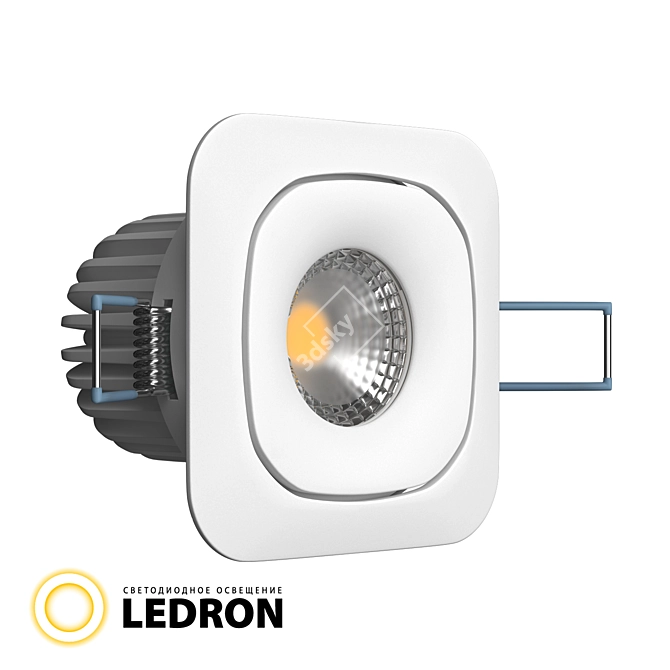 Rotatable LED Downlight LH07SB-S 3D model image 1