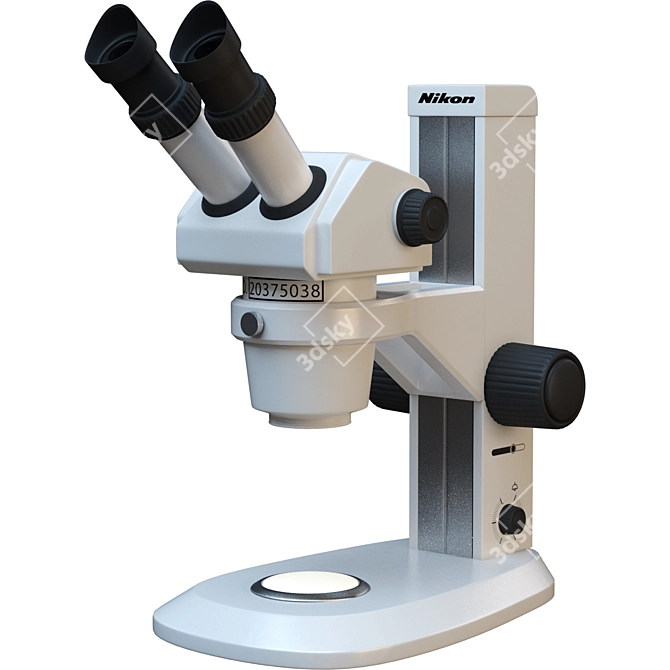 Nikon SMZ445 Digital Microscope Model 3D model image 1