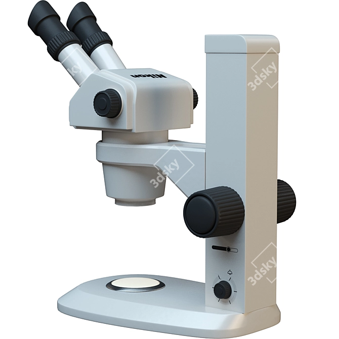 Nikon SMZ445 Digital Microscope Model 3D model image 3