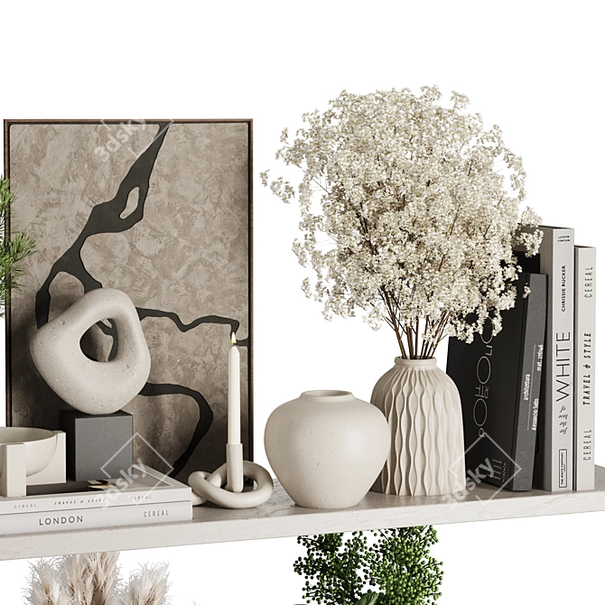 Modern Decorative Set 2016 3D model image 3