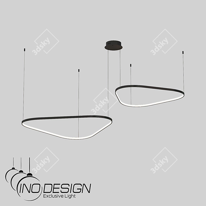 Zelmer 40.85108 Pendant LED Light 3D model image 1