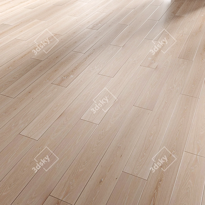 Versatile Parquet Floor Collection 3D model image 2