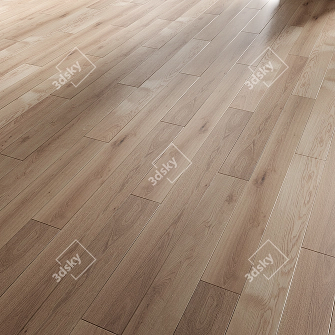 Versatile Parquet Floor Collection 3D model image 3