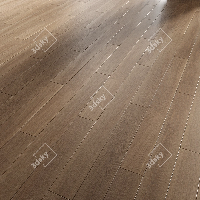 Versatile Parquet Floor Collection 3D model image 4