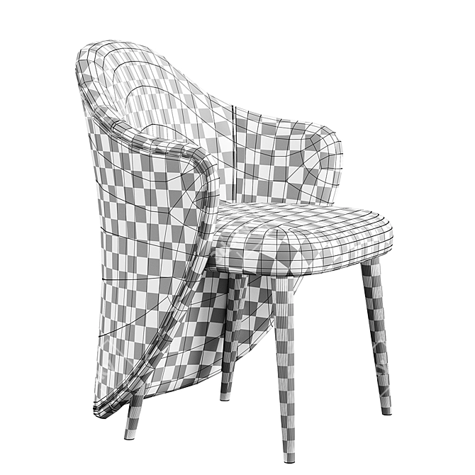 Rope Konyshev Chair - TurboSmooth Render - Buy Now! 3D model image 6