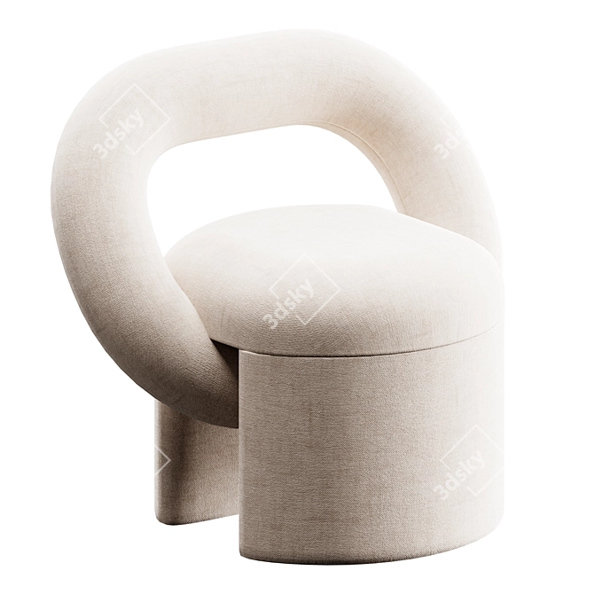 Cosy Mini Chair | PLAY 3D model image 1