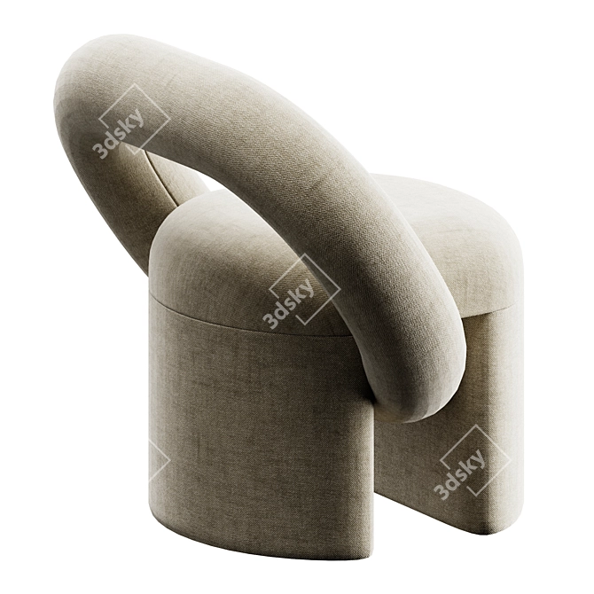 Cosy Mini Chair | PLAY 3D model image 3