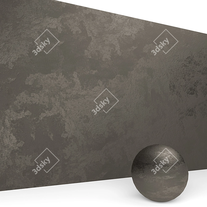 Metallic Venetian Plaster: Transform Your Space 3D model image 5