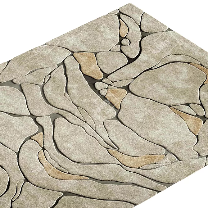 Nina Takesh Aude Rug Collection 3D model image 2