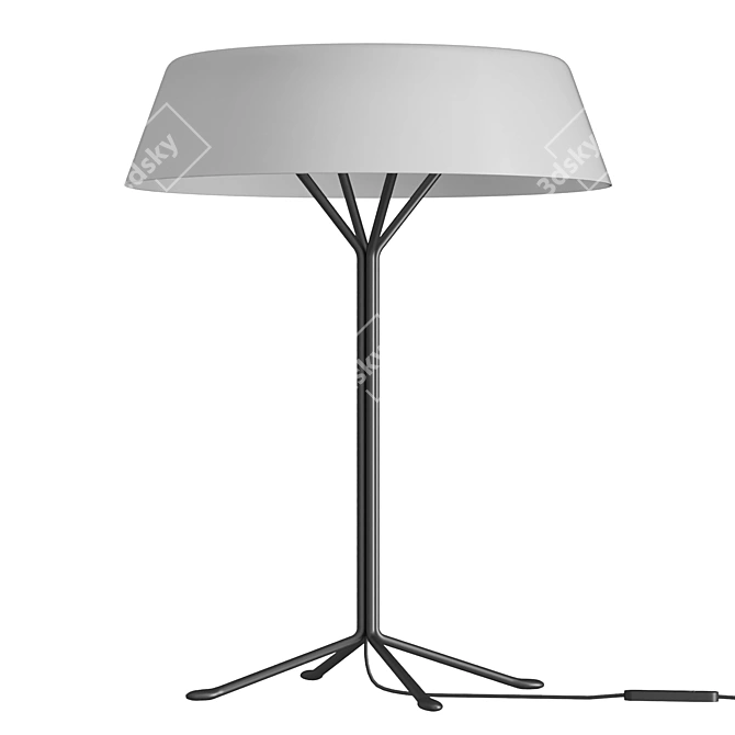 Vibia Lily Table Lamp, Modern 3D model image 2