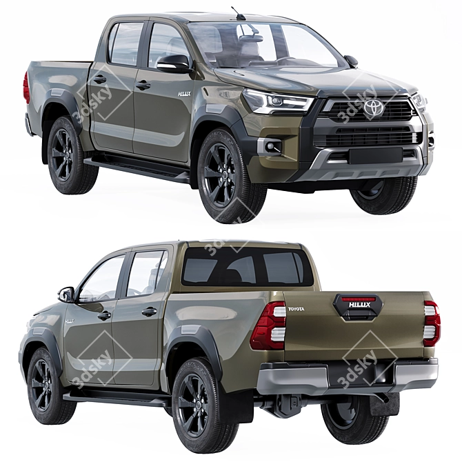 Toyota Hilux 3D Model Archive 3D model image 1