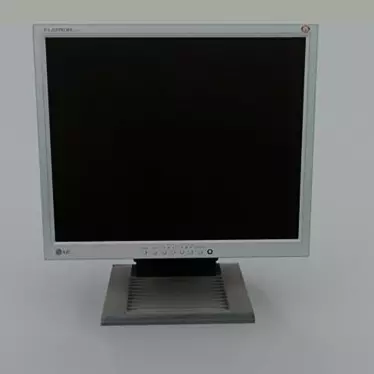 LG Flatron Monitor 3D model image 1 