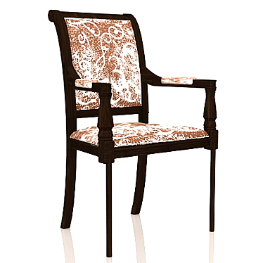 Elegant Max Chair Set 3D model image 1 