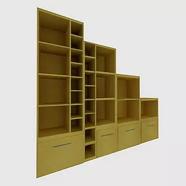 Bookcase Maroon