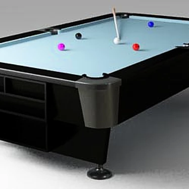Victory Billiard Table 3D model image 1 