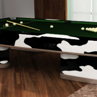 Normandia Billiard Table 3D model image 1 
