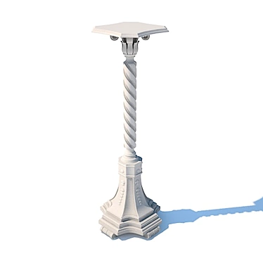 Title: Stacked Column Stand 3D model image 1 