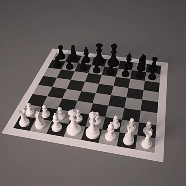 Strategic Mind: Classic Chess 3D model image 1 