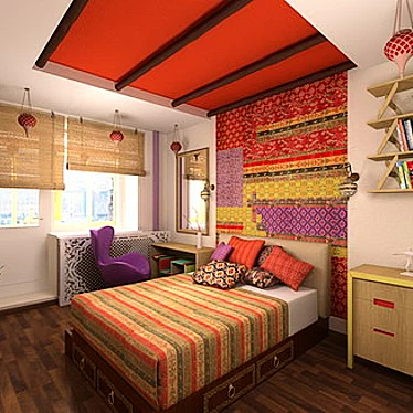 Bed with drawers